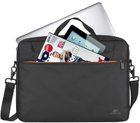 Torba na laptopa RIVACASE 8033 15.6" Black - obraz 3