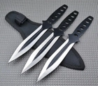 Метальні ножі Набір із 3 штук GW030 - зображення 3