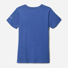 Дитяча футболка для дівчинки Columbia Mission Lake Short Sleeve Graphic Shirt 1989791593 132 см (S) Темно-синя (195980282277) - зображення 2