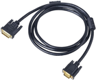 Kabel Akyga DVI - VGA M/M 1.8 m Black (AK-AV-03) - obraz 1