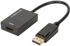 Адаптер Digitus DisplayPort - DVI-D M/M 5 м Black (AK-340301-050-S) - зображення 1