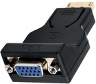 Kabel I-TEC DisplayPort - VGA 1 m Black (DP2VGAADA) - obraz 1