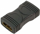 Adapter Logilink HDMI - HDMI F/F Black (4260113566398) - obraz 1