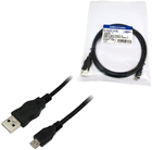 Kabel Logilink USB Type-A - micro-USB 1.8 m Black (4260113573778) - obraz 1