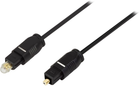 Kabel Logilink Toslink S/PDIF - Toslink S/PDIF 0.5 m Black (4052792005974)