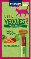 Smakołyk dla kotów Vitakraft Veggies Liquid Carrot 6 szt x 15 g (4008239587336) - obraz 1