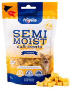 Smakołyk dla psów Frigera Semi-Moist Soft Treats gluten free Cheese 165 g (4022858612378) - obraz 1