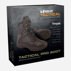 Чоловічі тактичні черевики Kombat UK Tactical Pro Boots All Leather kb-tpb-brw 43 (9UK) Коричневі (5060545654071) - зображення 4