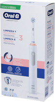 Elektryczna szczoteczka do zębów Oral-B Professional Clean & Protect 3 White (8006540760727) - obraz 1