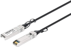 Patchcord Intellinet SFP+ 10G Passive DAC Twinax 1 m Black (766623508407) - obraz 1