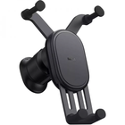 Автодержатель с беспроводной зарядкой Baseus Stable Car Mount Pro 15W Air Outlet Wireless Charger, Black