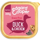 Karma mokra dla szczeniąt Edgard & Cooper Duck and Chicken Puppy Patee 300 g (5407007147632) - obraz 1