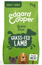 Karma sucha dla psów dorosłych Edgard & Cooper Fresh Grass-Fed Lamb 7 kg (5425039485102) - obraz 1