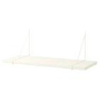 Полиця IKEA BERGSHULT/PERSHULT навісна 80x30 см білий, білий 692.907.47