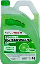 Омивач скла літній Auto Drive Summer Screen Wash Lime 4л. (2813178)