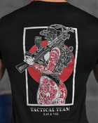 Тактическая потоотводящая футболка Odin black skull L - изображение 8