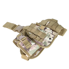 Универсальная тактическая набедренная кобура outdoor cp camouflage b38 aokali - изображение 3
