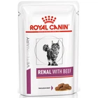 Влажный корм для кошек Royal Canin Renal With Beef с говядиной 85 г