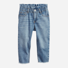 Дитячі джинси-мом для дівчинки GAP 727226-00 107-115 см Блакитні (1200056754349) - зображення 1