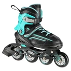 Роликові ковзани 2в1 Nils Extreme NH18190 розм. M 34-38 чорно-синій