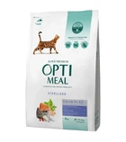 Сухой корм для кошек Optimeal Adult Cat Sterilised Salmon для стерилизованных/кастрированных с лососем