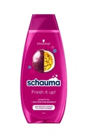 Шампунь Schauma Fresh it up! з екстрактом маракуї для жирних коренів та сухих кінчиків 400 мл (3838824293813)