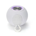 Бездротова потужна колонка TG-337 з Bluetooth, RGB-підсвіткою та радіо Білий ( код: TG-337O )