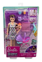 Лялька Mattel  Barbie Skipper Няня з коляскою та пупсом (0887961961928) - зображення 4