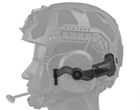 Кріплення адаптери для тактичних навушників на шолом "чебурашка" чорні - зображення 4