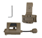 Тактичний ліхтарик на каску Фаст койот Тактичний ліхтар Charge MPLS з кріпленням - зображення 4
