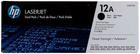 Zestaw tonerów cartridge HP LaserJet 1010 2 szt Black (883585537525) - obraz 1