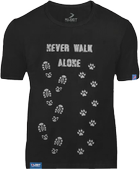 Футболка KLOST "Never Walk Alone (Никогда не ходи один)", 5XL - изображение 1