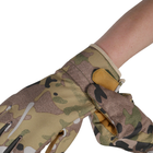 Тактические зимние перчатки Softshell мультикам - изображение 8