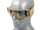 Вентильовані окуляри типу Gogle (набір з 3 лінз) - Tan [P&J] - зображення 4