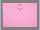 Папка-конверт BUROMAX на кнопці FAVOURITE, PASTEL, А4, рожева BM.3953-10
