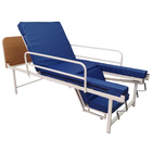 Ліжко медичне механічне функціональне Riberg АН6-11-04 4-х секційне з гвинтовим механізмом підйому та функцією кардіо-крісла з матрацом та приліжковим столиком - зображення 8