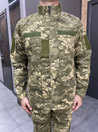 Військова форма Wolftrap (китель і штани), Піксель український, Олива, розмір XXL, тактична військова форма - зображення 13