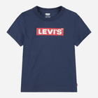 Koszulka dziecięca dla chłopca Levis 8EJ764-C8D 128 cm Granatowa (3666643026011) - obraz 1