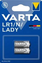Батарейка Varta Special BLI 2 Alkaline LADY N (4008496747276) - зображення 1