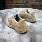 Тактические кроссовки песок 3Д сетка, натуральная кожа Win War Kros7 38 (25.5см) - изображение 4