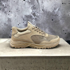 Тактические кроссовки песок 3Д сетка, натуральная кожа Win War Kros7 45 (30см) - изображение 1