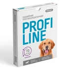 Від бліх та кліщів ProVET PROFILINE Нашийник для великих порід собак 70 см, фіолетовий (інсектоакарицид) 1 шт (1111175192)