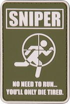 Шеврон/патч Kombat UK Sniper Patch 50x75 мм (kb-sp)