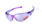 Окуляри захисні відкриті Global Vision Cruisin Фіолетові - зображення 1