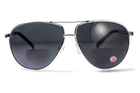 Бифокальные защитные очки Global Vision Aviator Bifocal (+2.5) (gray) серые - изображение 9