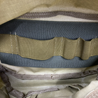 Сумка тактична з кобурою прихованого носіння, колір Койот, WINTAC, на пояс або через плече, два місця під магазини - зображення 9