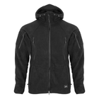 Кофта флісова Helikon-Tex Patriot Jacket Hybrid Fleece Чорна L\R - зображення 2