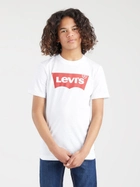 Koszulka chłopięca Levi's Lvb-Batwing Tee 8E8157-001 122-128 cm Biała (3665115029925) - obraz 3