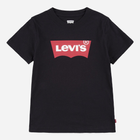 Koszulka chłopięca Levi's Lvb-Batwing Tee 8E8157-023 122-128 cm Czarna (3665115030525) - obraz 6