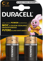 Baterie alkaliczna Duracell C (LR14) MN1400 2 szt (5000394076761) - obraz 1